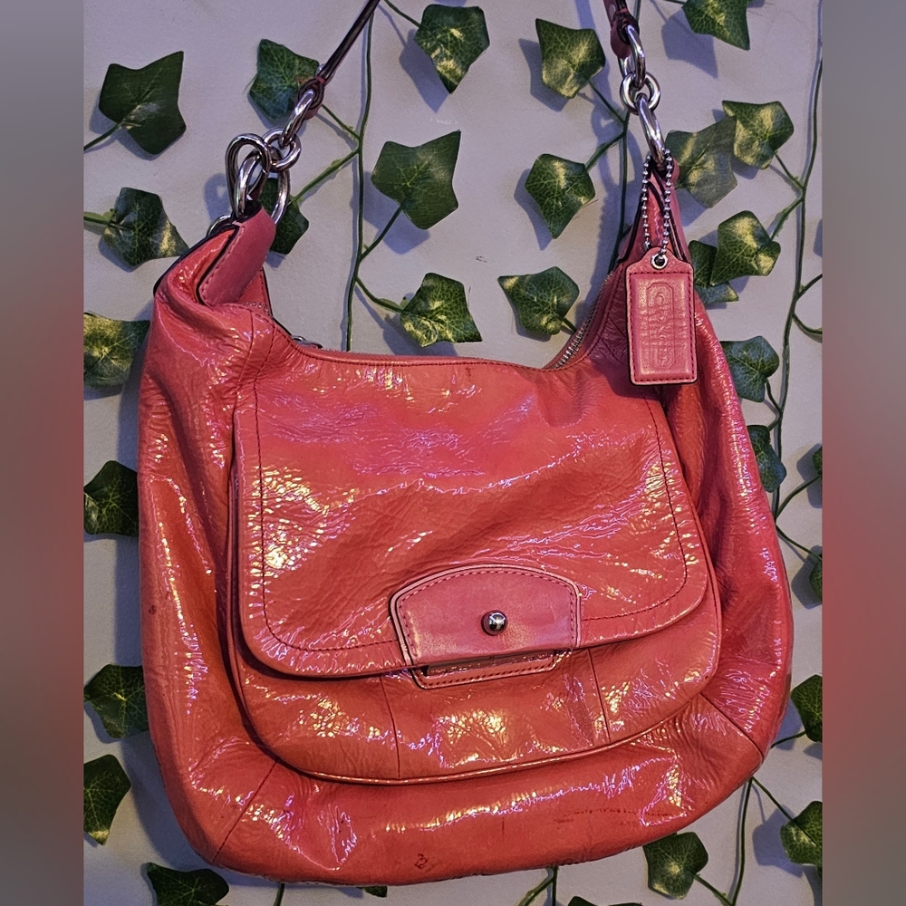 COACH- Pink Patent Leather
